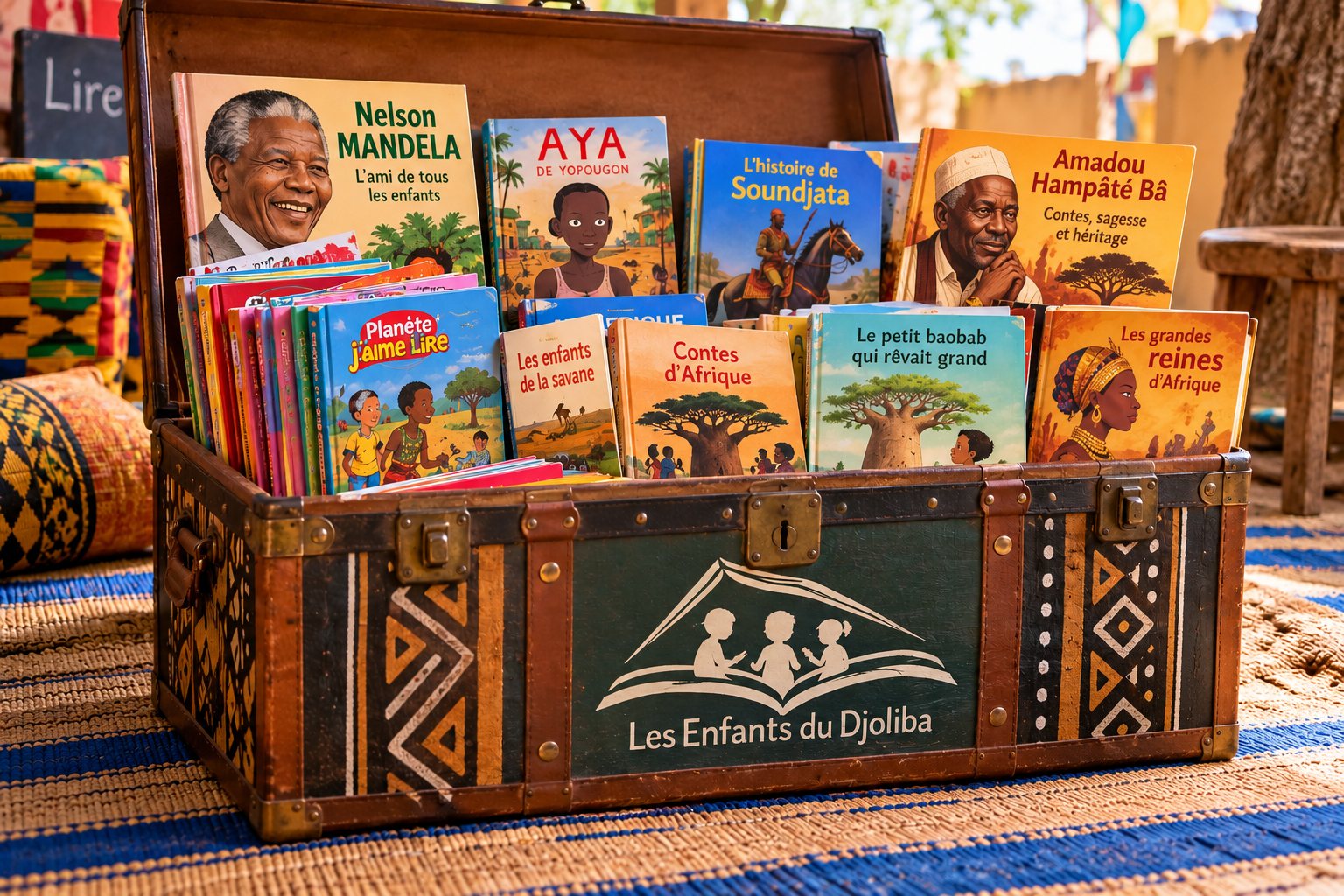 La malle aux livres itinérante